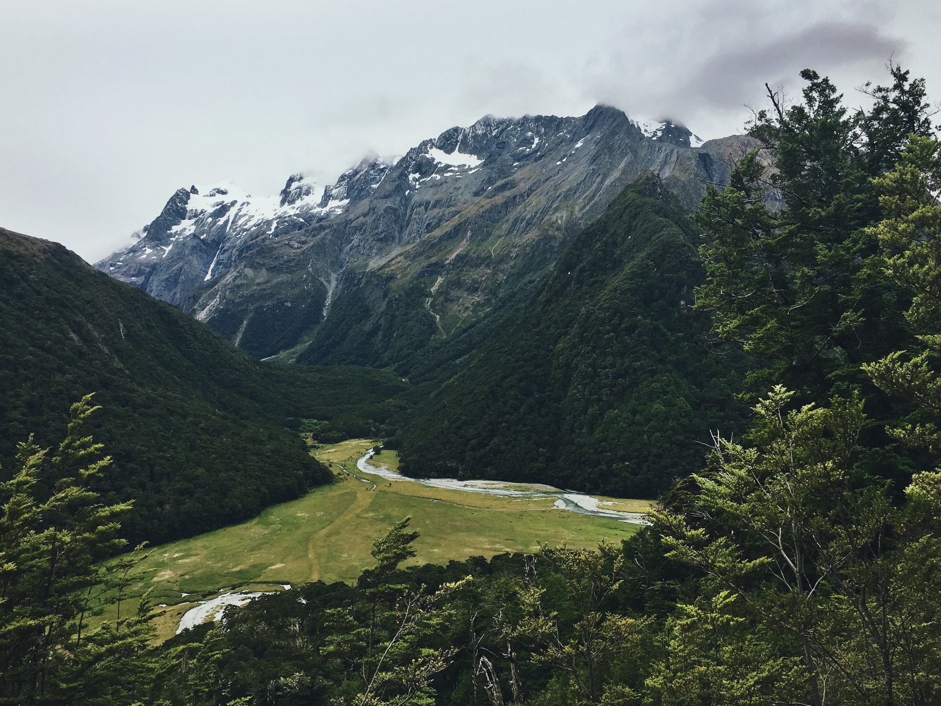 Ruta Routeburn en Nueva Zelanda