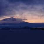 Monte Erebus en la isla de Ross